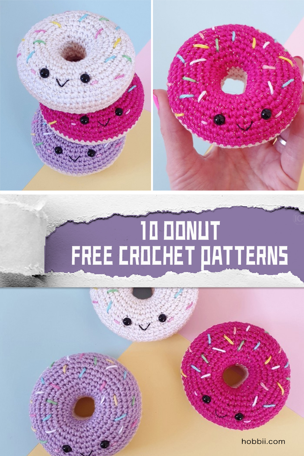 FREE Donut KAWAII Crochet Pattern   