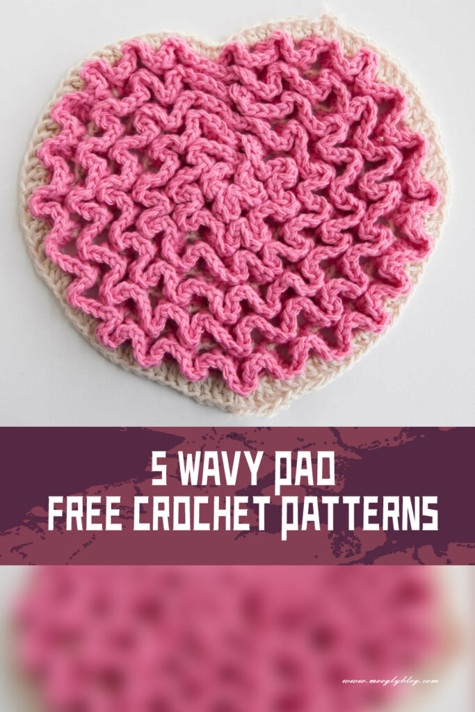 5 Wavy Pad FREE Crochet Patterns