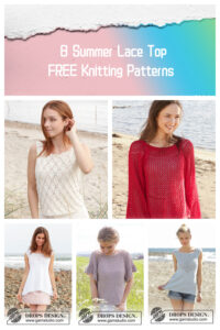 8 Knitted Lace Top FREE Patterns - iGOODideas.com