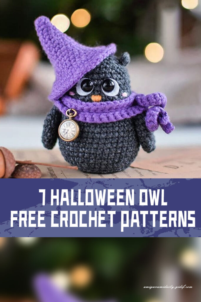 7 FREE Halloween Owl Crochet Patterns