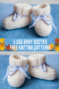 6 FREE UGG Baby Booties Knitting Patterns - iGOODideas.com