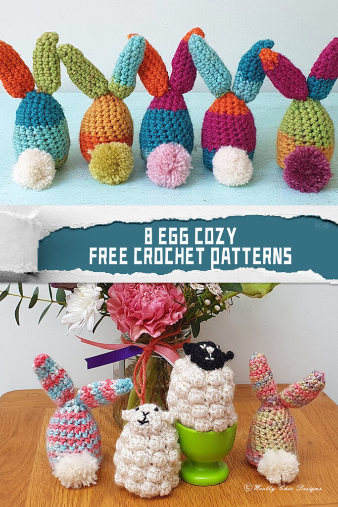 8 Egg Cozy Crochet Patterns - FREE 