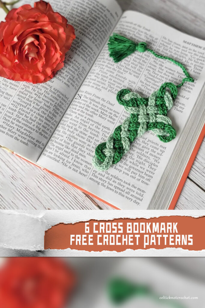 6 Cross Bookmark Crochet Patterns – FREE