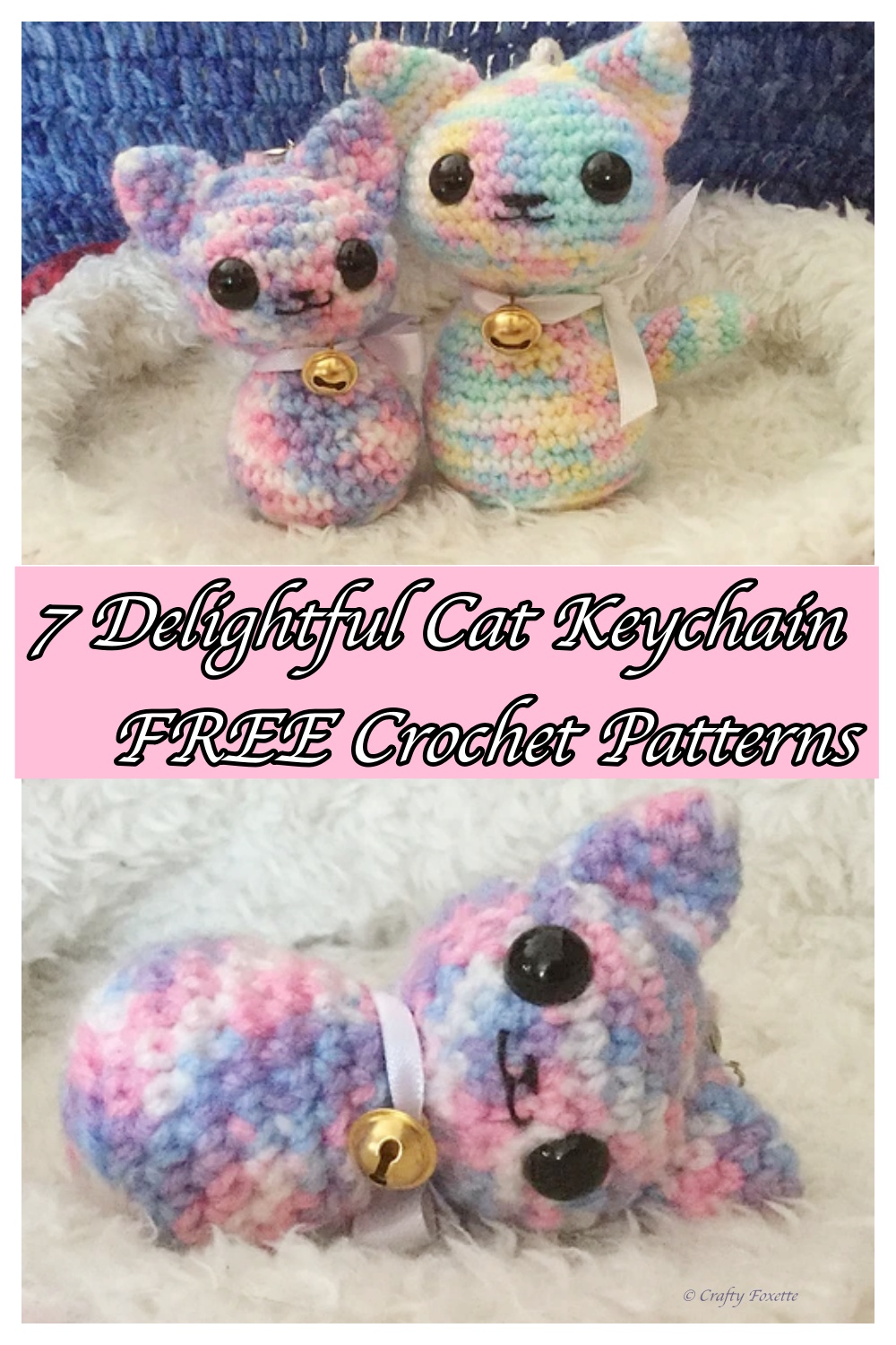 7 Delightful Cat Keychain Crochet Patterns – FREE