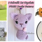 8 Adorable Cat Keychain Crochet Patterns – FREE